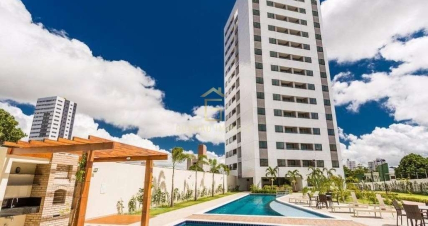 Apartamento para alugar no Condomínio Rodolfo Helinski de 58 m², com 02 quartos ? Capim Macio, Natal/RN
