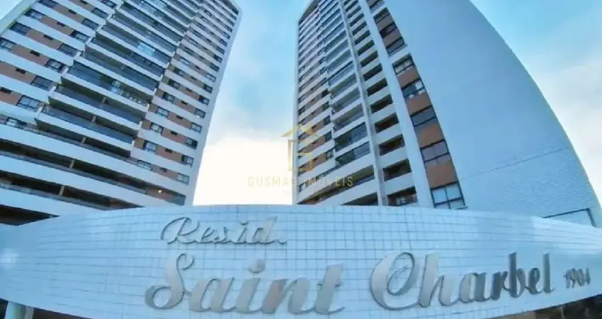 Apartamento para venda no Residencial Saint Charbel de 109 m², com 04 quartos - Capim Macio, Natal/RN