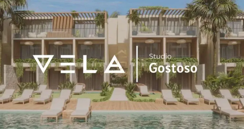 Studio vela gostoso - viva o paraíso com conforto, estilo e investimento garantido!