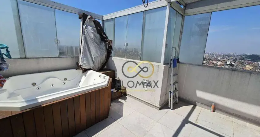 Cobertura Guarulhos com 2 quartos à venda, 86 m² por R$ 480.000 - Jardim Las Vegas - Guarulhos/SP