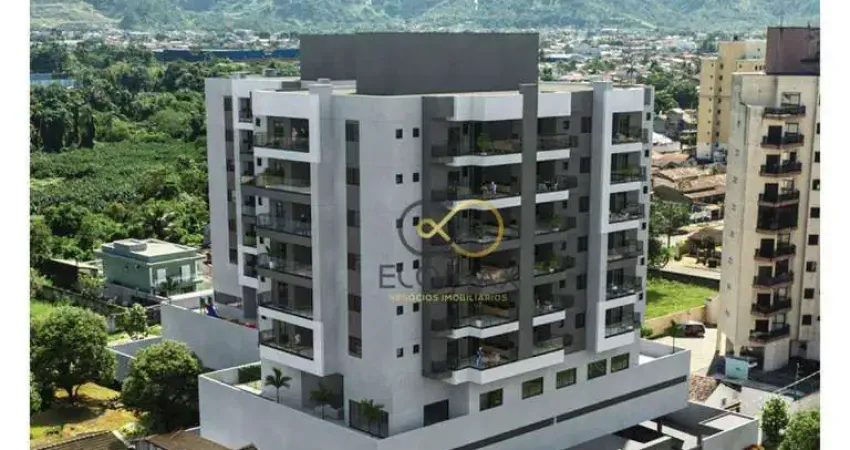 Apartamento com 2 dormitórios à venda, 76 m² por R$ 472.000,00 - Indaiá - Caraguatatuba/SP
