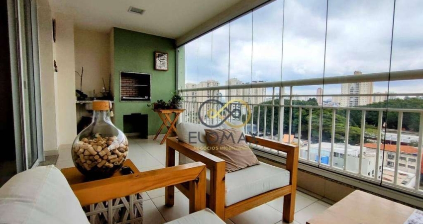 Apartamento no centro de Guarulhos com varanda gourmet e 2 vagas