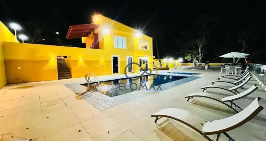 Chácara com 3 dormitórios à venda, 2000 m² por r$ 1.450.000,00 - água azul - guarulhos/sp