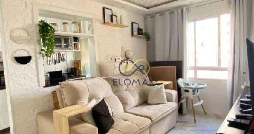 Apartamento com 2 quartos à venda, 45 m² por R$ 315.000 - Ponte Grande - Guarulhos/SP