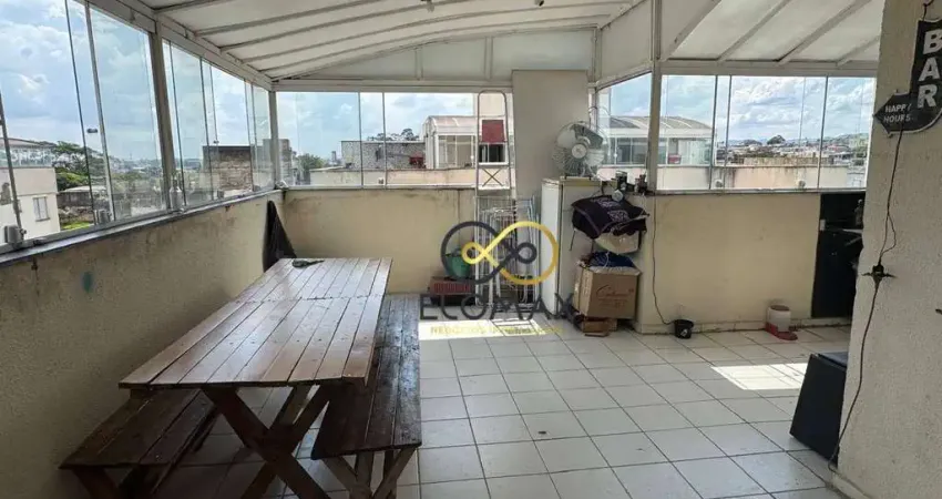 Cobertura duplex com 3 quartos à venda, 100 m² por r$ 330.000 - cidade parque alvorada - guarulhos/sp