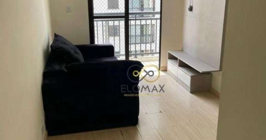 Apartamento com 2 quartos, 50 m² - venda por R$ 340.000 ou aluguel por R$ 2.500/mês - Portal dos Gramados - Guarulhos/SP