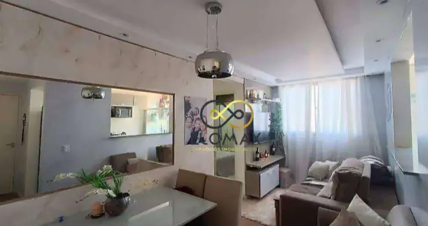 Apartamento com 2 dormitórios à venda, 45 m² por r$ 310.000,00 - gopoúva - guarulhos/sp