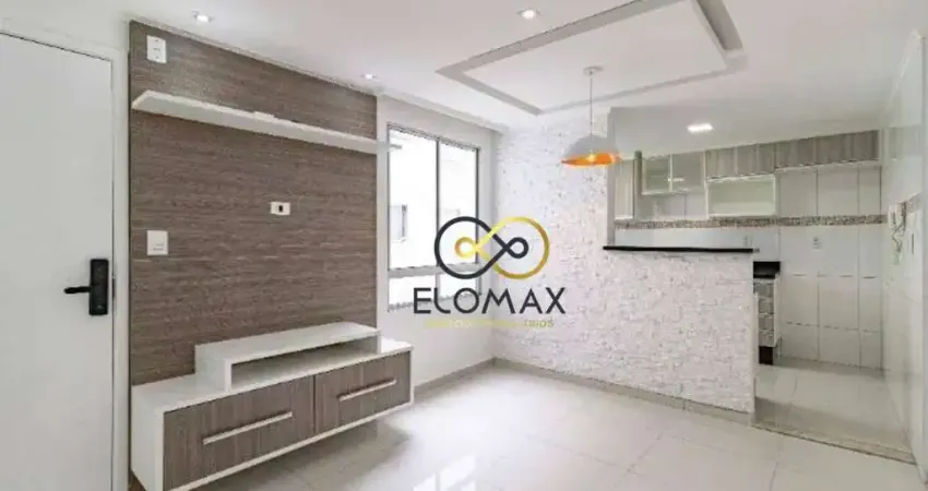 Apartamento com 2 dormitórios à venda, 47 m² por r$ 244.000,00 - vila alzira - guarulhos/sp