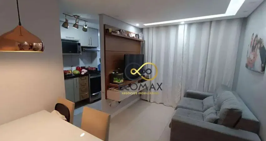 Apartamento com 2 dormitórios à venda, 50 m² por r$ 320.000,00 - cocaia - guarulhos/sp