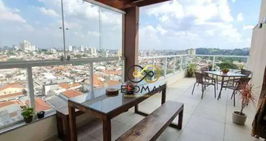 Apartamento duplex com 2 dormitórios à venda, 123 m² por r$ 650.000,00 - parque continental i - guarulhos/sp