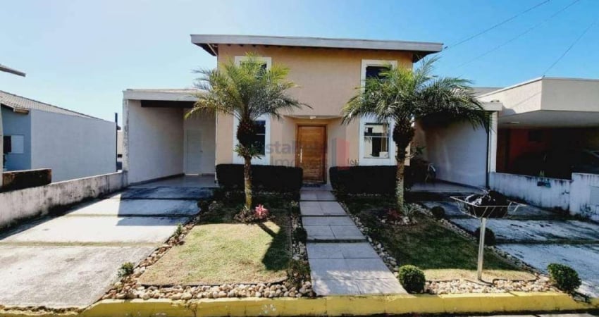 Casa em Condomínio à venda, 3 quartos, 3 suítes, 2 vagas, Caminho Novo - Tremembe/SP