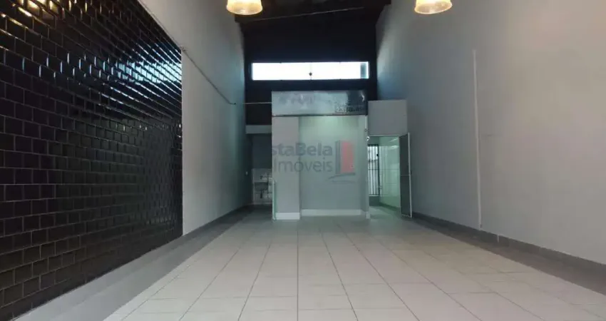Imóvel comercial na Vila São Geraldo com ótima localização grande salão com pé direito duplo, 2 banheiros e recuo para estaciionamento