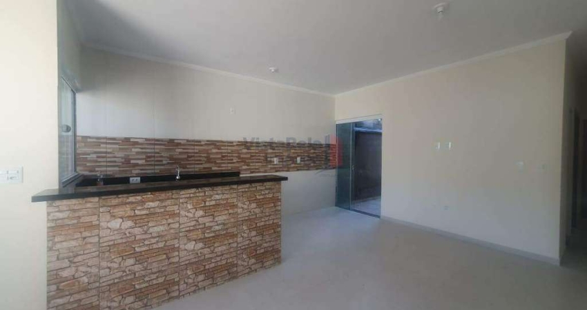 Excelente casa para locação NOVA, com 2 dormitórios, sendo 1suite no Jd Continental III.