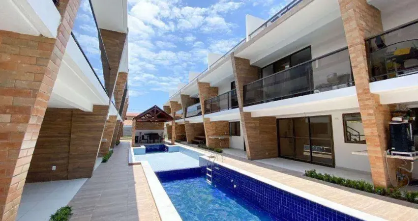 Apartamento triplex a venda com 134 m² em Camboinha - AT0007 DM