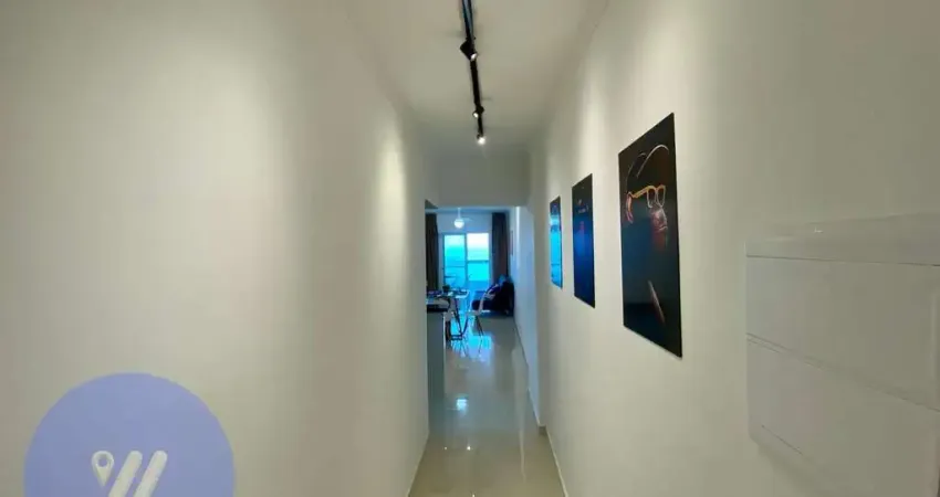 Venda apartamento 2 dorms, 1 suíte em maracanã - praia grande