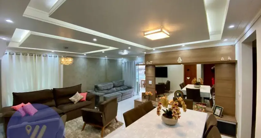 Apartamento à venda na guilhermina, praia grande, 130m², 3 dorms