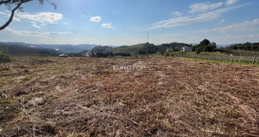 Belíssima área de terras no local mais alto do vale!