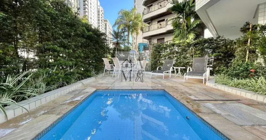 Apartamento  na Pitangueiras no Guarujá | Piscina e Sacada Gourmet