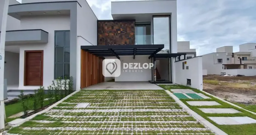 Casa no Bairro Deltaville em Biguaçu - SC | Suíte com Closet e Sacada