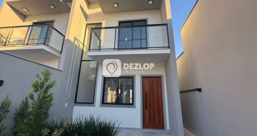 Sobrado com duas suítes á venda no loteamento alta vista – são josé -sc