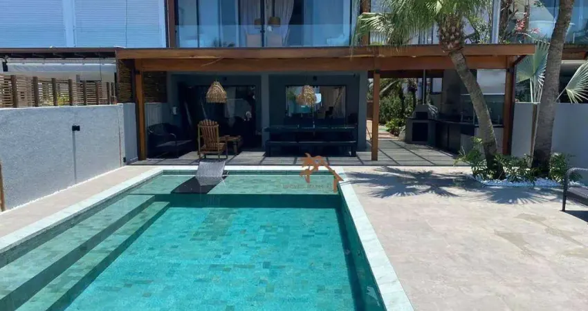 Casa com 5 dormitórios para alugar, 400 m² por r$ 15.000,00/dia - maresias - são sebastião/sp