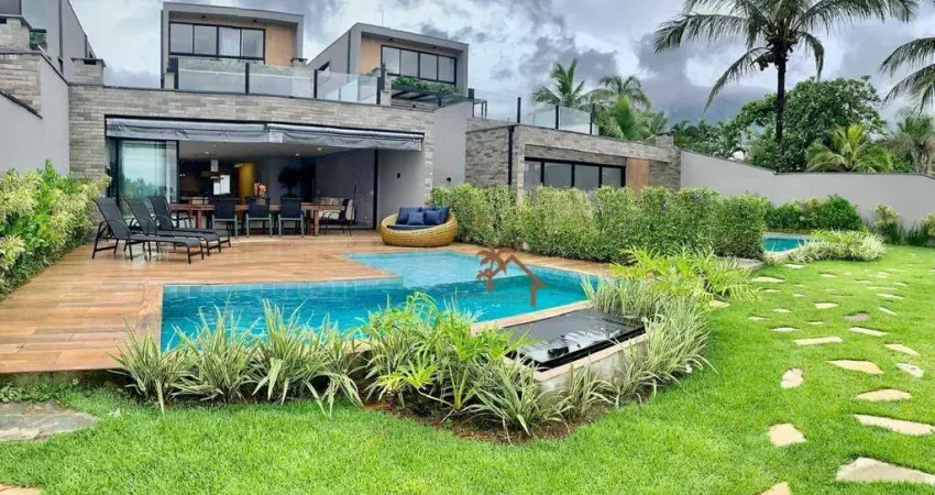 Casa com 4 dormitórios, 174 m² - venda por r$ 5.600.000,00 ou aluguel por r$ 6.500,00/dia - maresias - são sebastião/sp