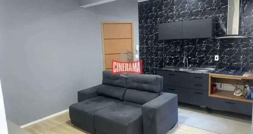 Apartamento à venda, 2 quartos, 1 vaga, campestre - santo andré/sp