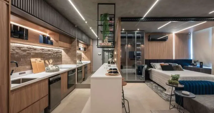 Studio à venda, 1 quarto, 1 vaga, centro - são caetano do sul/sp