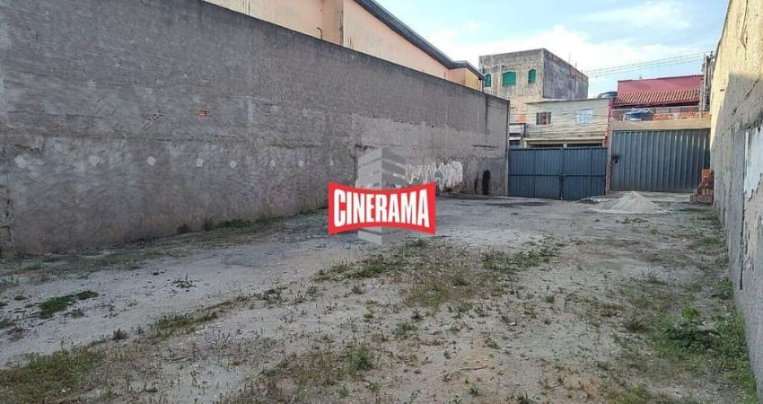 Terreno à venda na Rua Pederneiras, Vila Palmares, Santo André