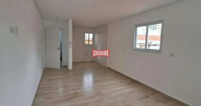 Cobertura à venda, 2 quartos, 1 suíte, 2 vagas, Campestre - Santo André/SP