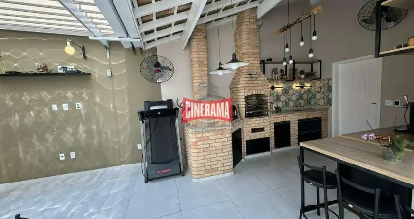 Sobrado à venda, 3 quartos, 2 suítes, 4 vagas, olímpico - são caetano do sul/sp