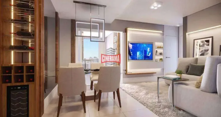 Apartamento à venda, 2 quartos, 2 suítes, 2 vagas, Fundação - São Caetano do Sul/SP