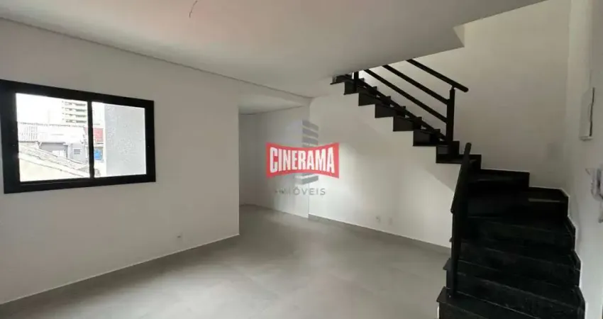 Cobertura à venda, 2 quartos, 1 suíte, 2 vagas, Vila Assunção - Santo André/SP