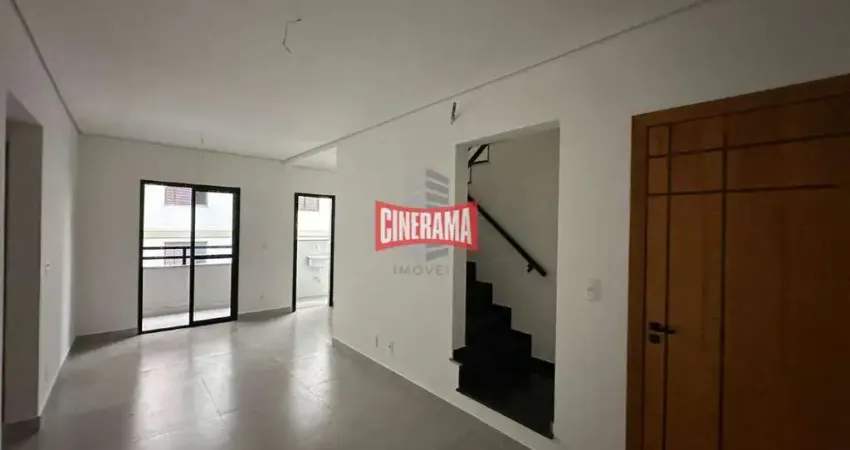 Cobertura à venda, 2 quartos, 1 suíte, 2 vagas, Vila Assunção - Santo André/SP