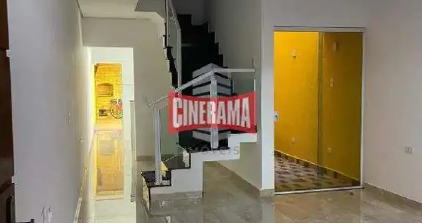 Sobrado à venda, 3 quartos, 1 suíte, 2 vagas, Vila Camilópolis - Santo André/SP