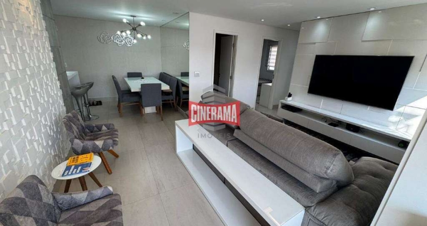 Apartamento para aluguel, 2 quartos, 2 suítes, 2 vagas, Jardim São Caetano - São Caetano do Sul/SP