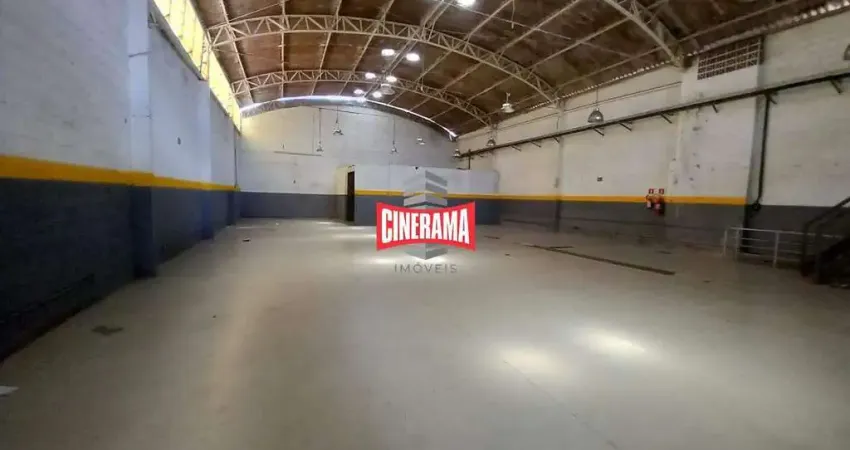 Galpão para aluguel, 6 vagas, fundação - são caetano do sul/sp