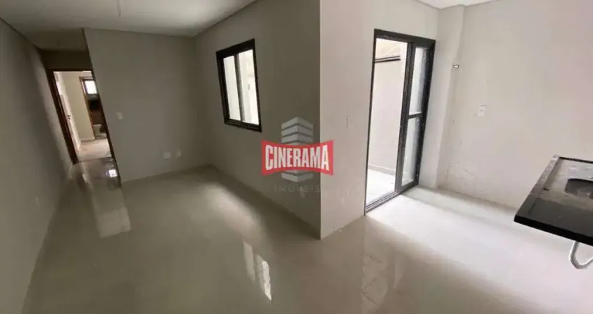 Apartamento à venda, 2 quartos, 1 suíte, 2 vagas, campestre - santo andré/sp
