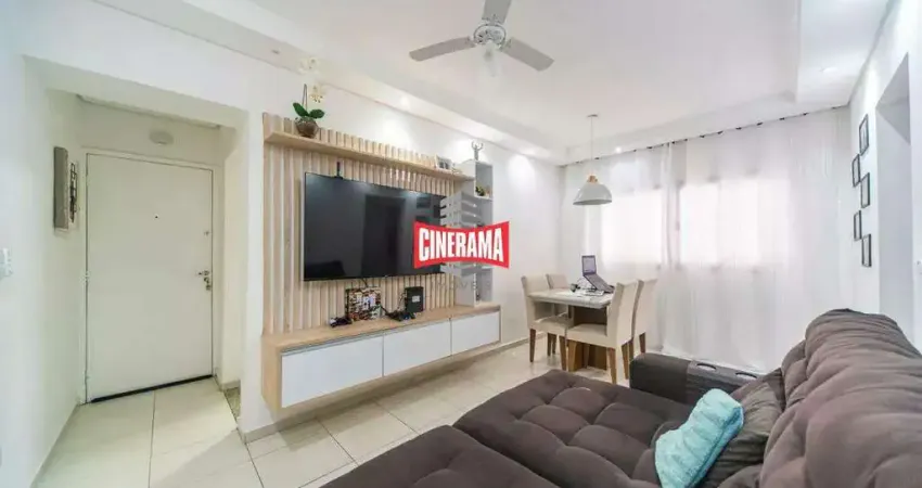 Apartamento para aluguel, 2 quartos, 1 vaga, campestre - santo andré/sp