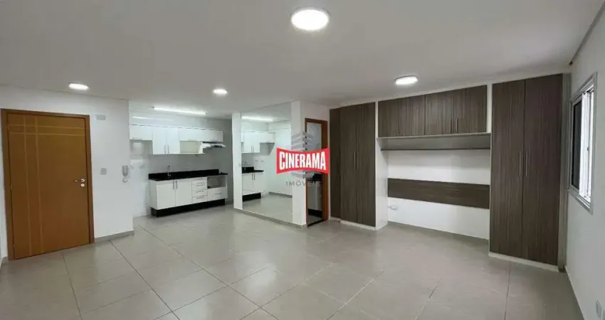 Apartamento para aluguel, 1 quarto, 1 vaga, osvaldo cruz - são caetano do sul/sp