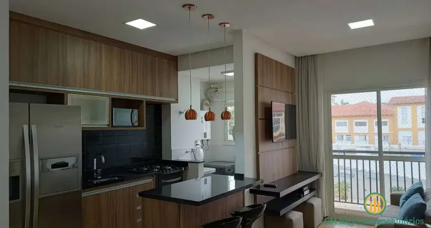 Apartamento mobiliado c/ 2 dorms. Cond. Address Granja Vianna