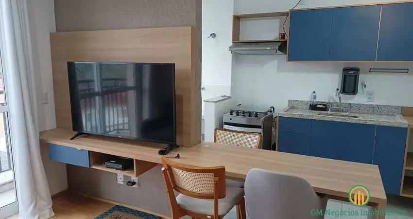 Lindo apartamento 100% mobiliado 1 dorm/ste - Cond. Address Granja Viana