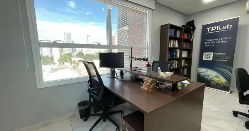 Aluguel sala comercial escritório com 37m² no tatuapé - vila gomes cardim