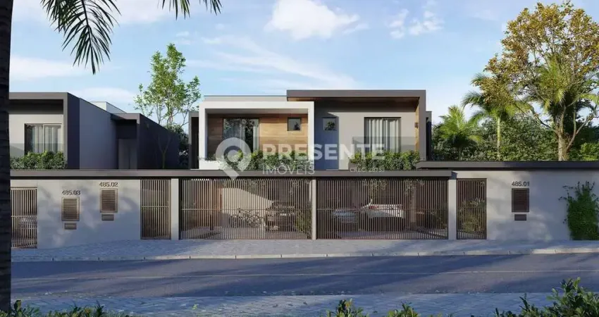 Casa em condomínio fechado com 3 quartos à venda no Glória, Joinville