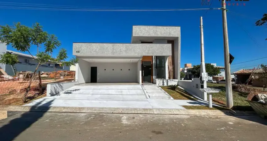 Casa no condomínio mônaco, 3 quartos, piscina e churrasqueira - hortolândia
