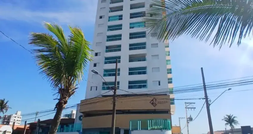 Lindo apartamento frente ao mar lazer completo em mongaguá - sp