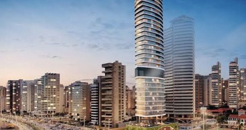 Apartamento 550m², Av. Beira Mar Vista 360º, Luxo, 4 Suites, Lavabo,  Gabinete + Estar Intimo, 5 Vagas , Entrega 2026
