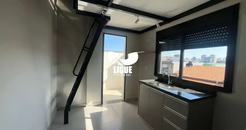 Loft com 1 quarto para alugar na Rua Nuporanga, 68, Bangú, Santo André