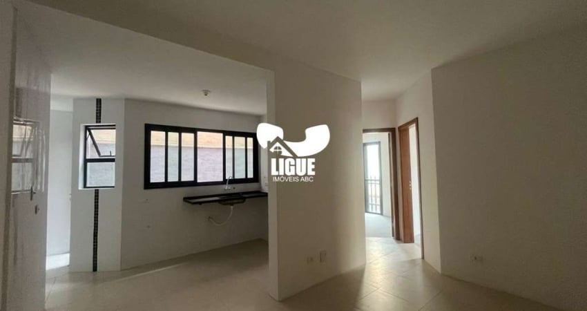 Apartamento com 2 quartos para alugar na Treze de Maio, 29, Vila Pires, Santo André