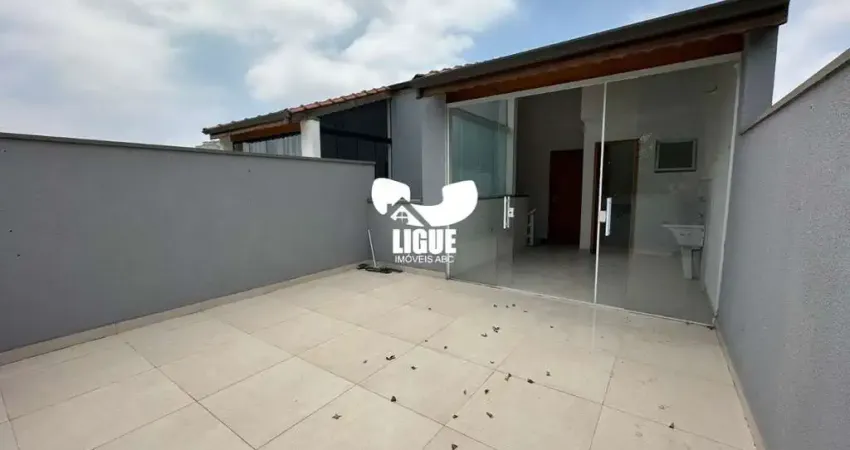 Cobertura com 2 quartos para alugar na Rua Leonardo da Vinci, 106, Vila Homero Thon, Santo André